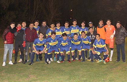CON UN EMPATE ANTE PUENTE ALTO, LA SELECCION DE LA CORFUMA DE MAIPU PASA LA CUARTA FASE.