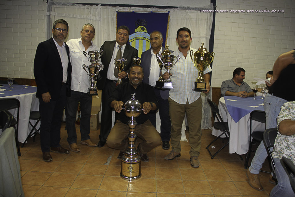 PREMIACION CAMPEONATO 2018 DE ASHIMA CON CENA DE CAMPEONES