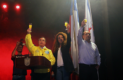 SINDICATO DE TRABAJADORES A HONORARIOS DE LA MUNICIPALIDAD DE MAIPU CONMEMORARA 1º DE MAYO