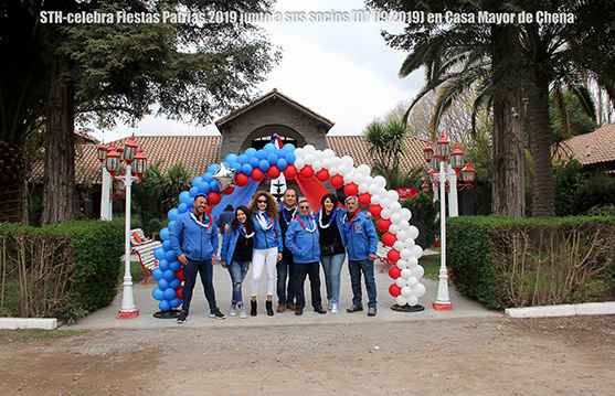 STH CELEBRO FIESTAS PATRIAS 2019 JUNTO A SUS SOCIOS EN CASA MAYOR DE CHENA