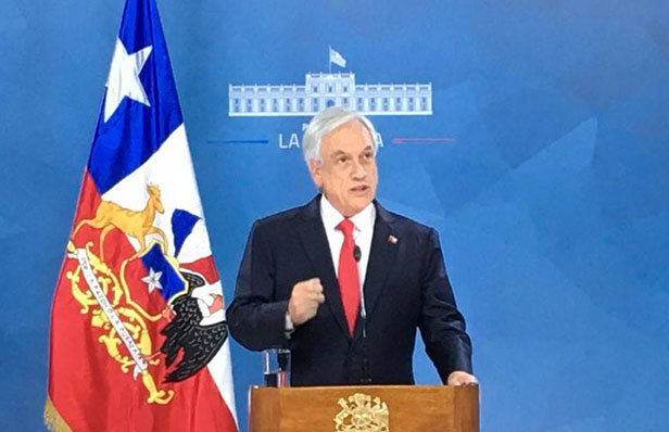 Presidente Piñera anuncia conjunto de propuestas para una nueva agenda social