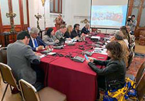 Diputados/as recibieron en audiencia a defensores del rodeo