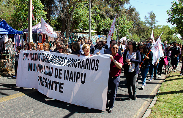 LA MAS GRANDE DE LAS MANIFESTACIONES PACIFICAS HECHAS EN MAIPU