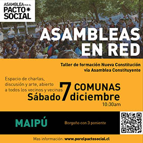 CONVOCAN A ENCUENTRO  POR NUEVA CONSTITUCION