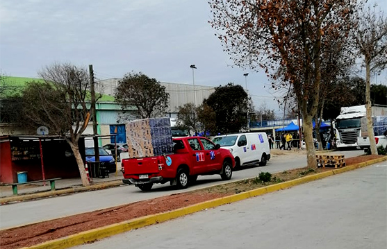 ESTE SABADO SE CONTINUAN ENTREGANDO CAJAS DE ALIMENTOS EN MAIPU