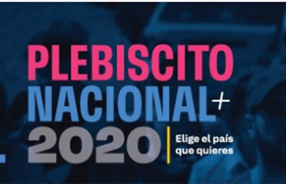 SE MANTIENE INALTERABLE FECHA DE PLEBISCITITO CAMBIO DE LA CONSTITUCION