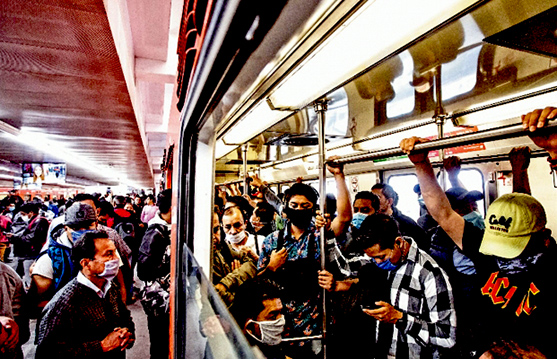 ACHM: “No están dadas las condiciones en el transporte público para salir del desconfinamiento”