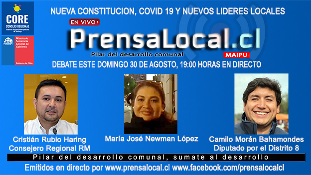 DEBATE DOMINICAL JUNTO A DIPUTADO MORAN, CORE RUBIO Y M. JOSE NEWMAN