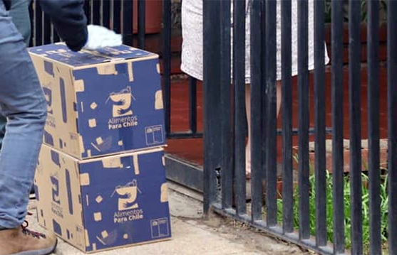MUNICIPALIDAD DE MAIPU DIO POR TERMINADA LA ENTREGA DE LA SEGUNDA CAJA DE ALIMENTOS
