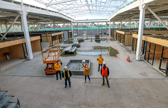 A FINES DE OCTUBRE ESTARA LISTO EL NUEVO MERCADO MUNICIPAL DE MAIPU