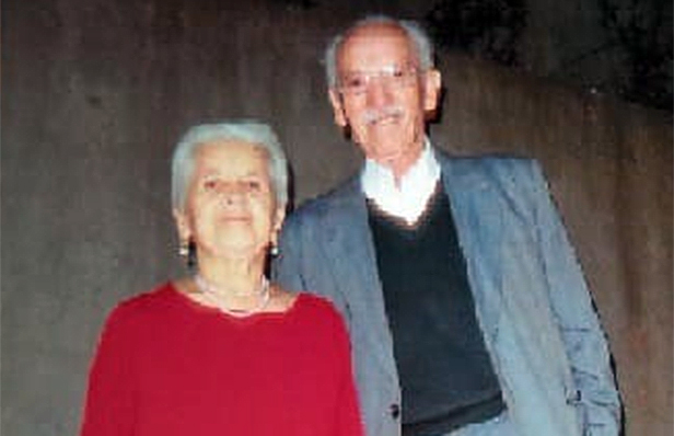 ELOY SANDOVAL E INES AGUILERA  CUMPLIERON 60 AÑOS DE MATRIMONIO