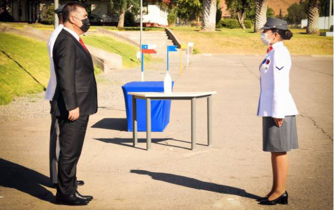 POR PRIMERA VEZ UNA MUJER ES PRIMERA ANTIGUEDAD EN ESCUELA DE SUBOFICIALES