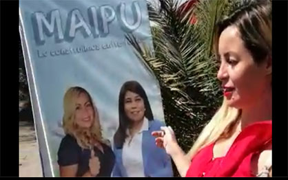 ROBAN “PALOMAS” PUBLICITARIAS A LESLIE ENCINA