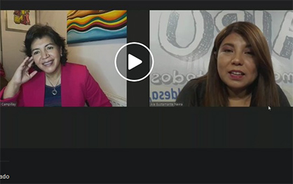 YASNA PROVOSTE CON ALEJANDRA BUSTAMANTE EN DIRECTO