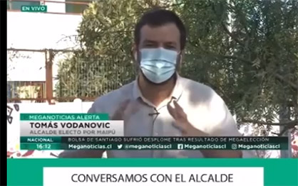 TOMAS VODANOVIC ENVIA MENSAJE TRAQUILIZADOR A FUNCIONARIOS MUNICIPALES