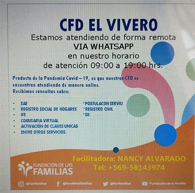 DESARROLLO FAMILIAR EN MAIPU, ORGANIZACIÓN QUE AYUDA A VECINOS