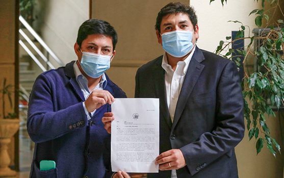 Diputados RN piden sumario sanitario para comandos de Orrego y Oliva   