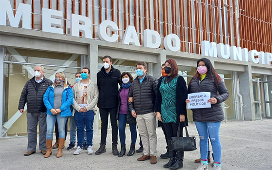 ORREGO VISITO EL MERCADO MUNICIPAL DE MAIPU