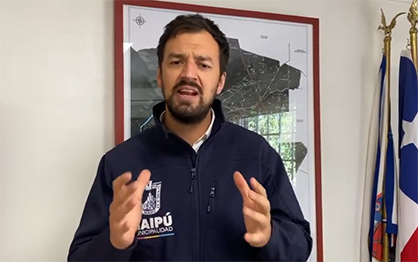 Alcalde Vodanovic anuncia querellas contra saqueadores de locales comerciales en Plaza de Maipú durante el 18-O