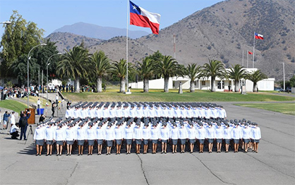          755 alumnos de la promoción 2020 -2021, se graduaron en  la Escuela de Suboficiales         