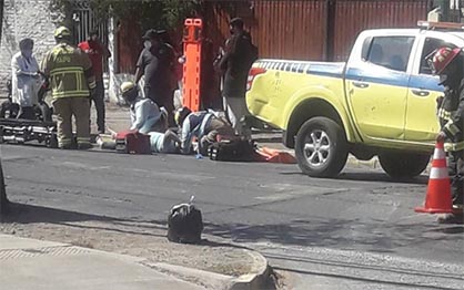 ACCIDENTE EN PRIMERA TRANSVERSAL