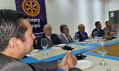 ROTARY CLUB DE MAIPU CUMPLE 93 AÑOS SIRVIENDO A LA COMUNA