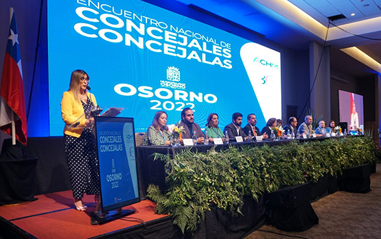 Ministra del Interior inaugura Encuentro Nacional de Concejales