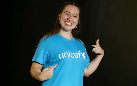 Teresa Paneque designada como “Amiga de UNICEF”