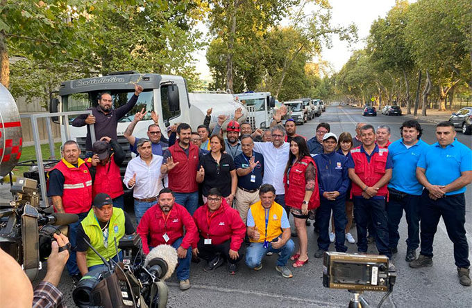 Municipios se unen para enviar ayuda a comunas del sur