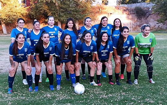 PRIMER CAMPEONATO DE FUTBOL  FEMENINO EN MAIPU