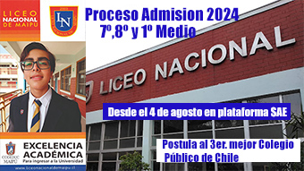 PROCESO ADMISION 2024