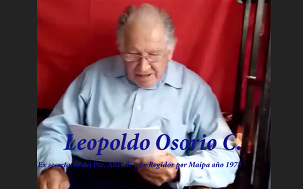 LEOPOLDO OSORIO Y SU REFLEXION DE 50 AÑOS DEL GOLPE