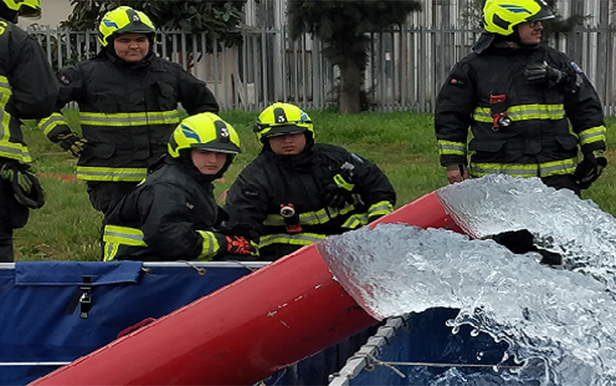 SIMULACRO DE INCENDIO EN LA ENAP