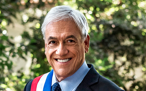 Sebastián Piñera E. (Q.E.P.D.).