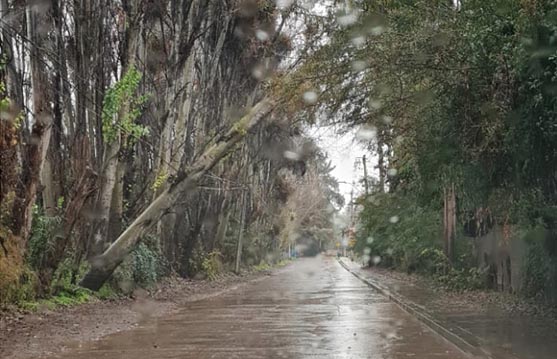 MAIPU INUNDADO POR LOS CUATRO COSTADOS