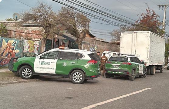 INTENTO DE ROBO A CAMION  EN CALLE PADRE HURTADO