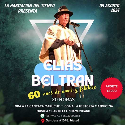 ELIAS BELTRAN CELEBRA 60 AÑOS DE FOLCLOR
