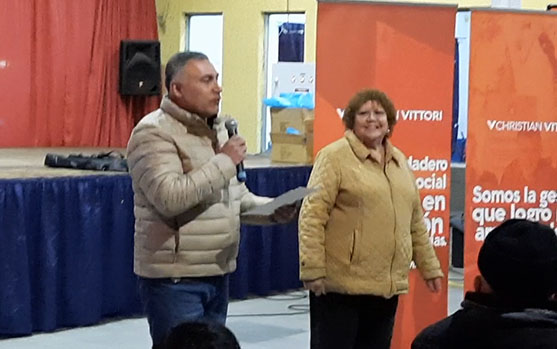 VITTORI ES PROCLAMADO CANDIDATO POR 150 DIRIGENTES