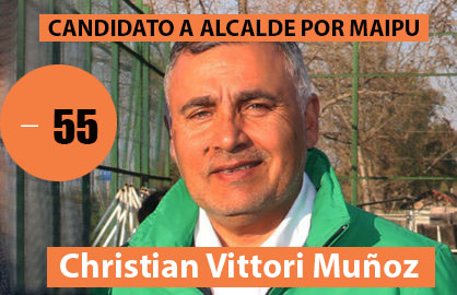 CANDIDATO A ALCALDE: Christian Vittori Muñoz