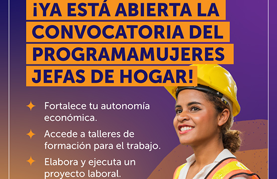 Postulaciones abiertas al Programa Mujeres Jefas de Hogar del SernamEG