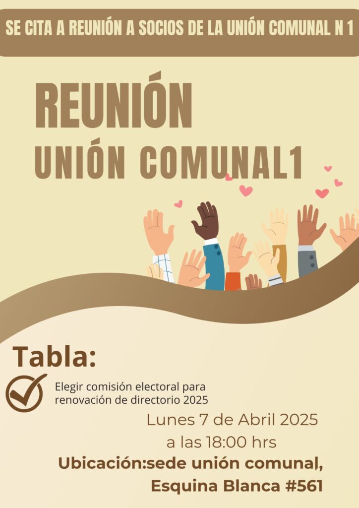 ELECCIONES EN UNION COMUNAL HISTORICA