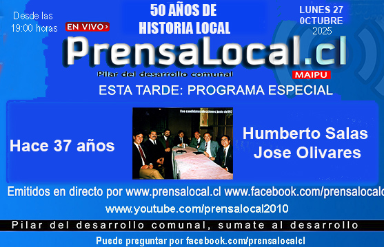 MAIPU: 50 AÑOS DE HISTORIA LOCAL