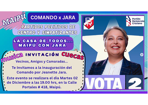 SE INAGURA “COMANDO JARA PDC-PR – E – INDEPÈNDIENTES