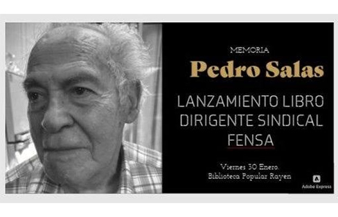 LANZAN LIBRO DE EX DIRIGENTE PEDRO SALAS
