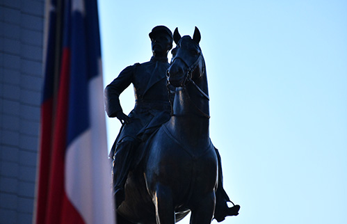 Monumento al General Manuel Baquedano regresa a su plaza