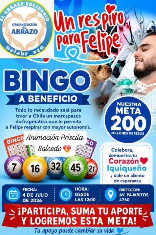 BINGO A BENEFICIO DE FELIPE