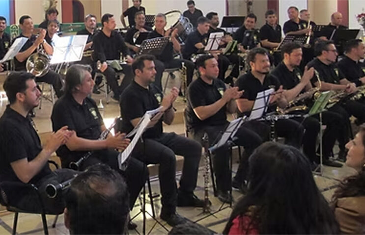 PRESENTACION BANDA FILARMONICA DE EX ALUMNOS DON ORIONE